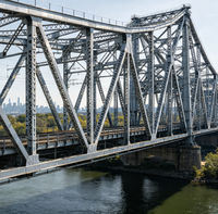 Bâtiments préfabriqués modulaires en acier pour ponts, conçus pour un réseau routier extensible et un plan d'extension futur