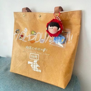 BOSHIH Customized Ecofriendly Water Resistant Tyvek Insulated Thermal Lunch Cooler Bags Tote for Work - Product Image 3