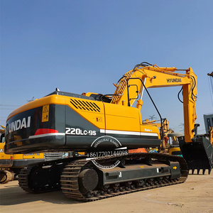Low Working Hours Hyundai R220LC-9S 22-ton Crawler Excavator 220-9s 220lc Used High Cost-performance Ratio - Product Image 1