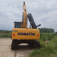 Excavadora Hidráulica Usada Komatsu PC220 de 22 Toneladas, Excavadora Mediana Komatsu PC220, Bomba de Caja de Cambios, Rodamiento, Precio Más Bajo, Barato
