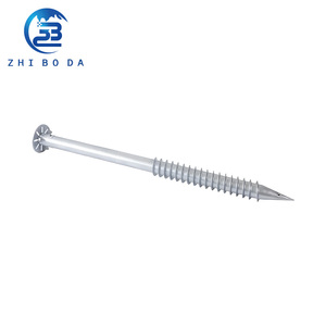 Sistema de Tornillos de Tierra para Paneles Solares de Alta Calidad, Estructura de Anclaje para Postes Solares de Alta Eficiencia, Diseñada para Sistemas de Tierra - Product Image 6