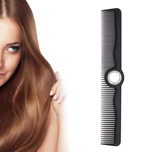 Brosse à cheveux professionnelle personnalisée avec logo OEM, nouveau design, vente en gros, peigne rotatif manuel pour salon - Product Image 4