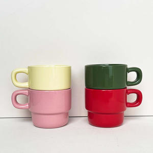 Mug en céramique personnalisé avec poignée, tasse individuelle pour cadeaux d'affaires, origine Zibo, numéro de pièce 7111 - Product Image 5