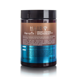 Máscara Capilar de Queratina Profissional 1000ml para Tratamento Profundo e Reparação de Cabelos Danificados por Atacado de Fábrica com Marca Própria - Product Image 6