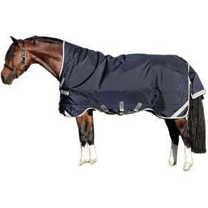 Heavyweight 1680 Denier Winter Horse <b>Blanket</b> with Neck Cover-300gsm Insulation | Waterproof Breathable & Windproof rug supplier - Product Image 4