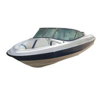 Yacht de luxe en fibre de verre, bateau de pêche sportive, bateau de tourisme, bateau rapide, bateau de patrouille, bateau d'assaut à moteur hors-bord soudé