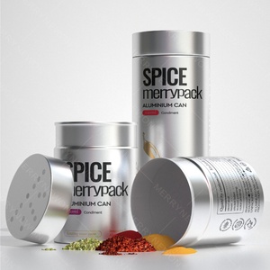 Empty Seasoning Powders Tin Containers Aluminum <b>Spice</b> <b>Jars</b> With Lids for <b>Spice</b> <b>Jars</b> - Product Image 4