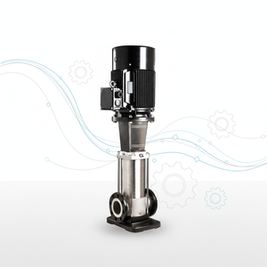 Pompe centrifuge multi-étages verticale à fréquence variable en acier inoxydable CNP CDM/CDL à haute pression - Product Image 1