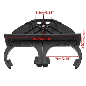 Soporte Trasero 51168184520, Portavasos de Plástico con Doble Orificio para Consola Central, para <span class=keywords><strong>BMW</strong></span> <span class=keywords><strong>E39</strong></span> 528 525 <span class=keywords><strong>523</strong></span> 520 530 528 540 M5 - Product Image 2