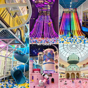 Parque Infantil Interior para Niños, Laberinto de Juegos Suaves, Conjunto Completo de Parque Infantil Interior, Instalaciones de Parque de Atracciones - Product Image 4