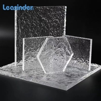 Lámina Acrílica Ondulada Dorada Transparente/Efecto Espejo de 1-3 mm |   Panel de Plástico Decorativo Cortado con Láser para Techo Suspendido de 4x6 pies/4x8 pies