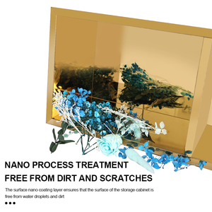 Moderna parete in acciaio inossidabile lucidato nicchia salvaspazio invisibile mensole modanatura bagno impianto libro di stoccaggio - Product Image 3