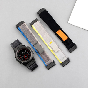สายนาฬิกาไนลอนสำหรับ Garmin Fenix 8 / Fenix 7X Pro / Fenix 6X / Fenix 5X / Forerunner 945 QuickFit Trail Loop Sport Wristband - Product Image 6