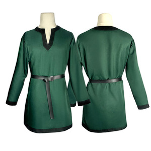 2023 hommes Cosplay médiéval Vintage Renaissance guerrier chevalier Costume hommes nordique <span class=keywords><strong>Pirate</strong></span> tunique chemise hauts Renaissance - Product Image 4