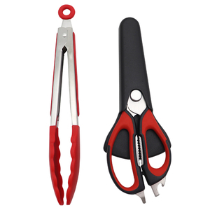 Kitchen Cooking Serving Scissor with Clip Stainless Steel Kitchen Shears Set