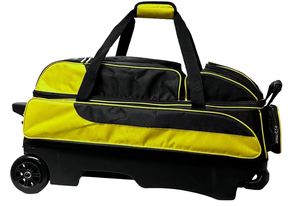 New Design Triple Roller <b>Bowling</b> Bag 3 Ball Roller <b>Bowling</b> Bag with Extra Large Shoe Compartment Rolling 3 Ball <b>Bowling</b> Bag - Product Image 3