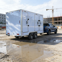 Remorque de toilettes mobiles haut de gamme, toilettes VIP de luxe sur roues à vendre