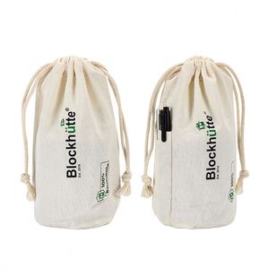 Reusable Custom Logo Portable Printed Canvas Cotton Double <b>String</b> Handbag Dust Drawstring Gift <b>Bag</b> - Product Image 2
