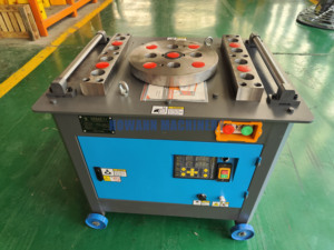 Máquina Dobladora de Varillas de Acero al Carbono Totalmente Automática Gw50, Motor de 4 kW, Modelo de Baja Potencia y Alta Precisión, Garantía Industrial de 1 Año - Product Image 2