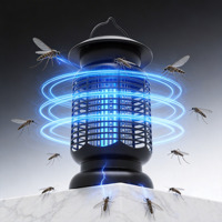 Piège à moustiques électrique portable OEM en ABS pour maison, voiture, garage, hôtel, extérieur – Lampe anti-insectes écologique