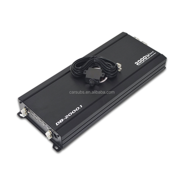 Korea style 2000W Car Subwoofer Speaker Amplifier Mono Peak 4000W Strong Bass Amplifier Max 1ohm Class D Car Amplifier Monoblock