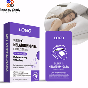 Strisce Orali di Melatonina <span class=keywords><strong>per</strong></span> il Sonno, Integratore Nutrizionale <span class=keywords><strong>per</strong></span> la Salute, con Etichetta Privata <span class=keywords><strong>per</strong></span> Sonno Profondo e Relax, Fornitura Diretta dalla Fabbrica - Product Image 1