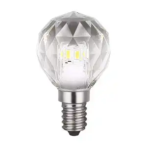 Nieuwe Glazen Lichaam Hoge Lumen Make Case Lampen Spiegel Licht Lampen Rond Vintage Gloeilamp