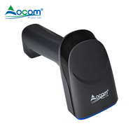 OCBS-2088 OCOM Global Lecteur de codes-barres sans fil portable USB RS232 1D 2D avec fonction de lecture par exposition, Stock disponible
