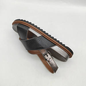 Diseñador de las mujeres de verano Pretty Girl zapatos de fondo plano de alta calidad suela gruesa de moda playa al aire libre <span class=keywords><strong>Sandalias</strong></span> <span class=keywords><strong>planas</strong></span> - Product Image 5