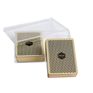 Kartu Poker Wjpc Printing Magic Cardistry Deck Dewasa Kosong Kasino Hitam PVC Kertas Plastik Sublimasi Logo Kustom Kartu Remi AS - Product Image 5