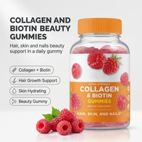 Gummies de Collagène 300mg et Biotine 2000mcg pour Cheveux, Peau et Ongles – Complément Beauté OEM ODM