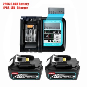 Paquete de Baterías Recargables de Estado Sólido 18650 de <span class=keywords><strong>18V</strong></span> <span class=keywords><strong>3Ah</strong></span> 6Ah 8Ah para Juguetes BL1860, Compatibles, de Alta Capacidad y Carga Rápida LiCoO2 - Product Image 5