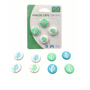 (4 Stuks) Blad <span class=keywords><strong>Joystick</strong></span> Voor Nintendo <span class=keywords><strong>Switch</strong></span>/Schakelaar Lite,Thumb Stick Grips Analoge Stick Cover, zachte Siliconen Voor Vreugde-Con - Product Image 1