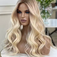 Perruques de cheveux humains ondulés 13x4 HD, perruque frontale en dentelle invisible effet peau, cheveux vierges bruts de 30 pouces, sans colle, prête à porter, dentelle HD pré-coupée