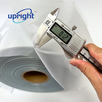 Rouleau de film pharmaceutique de film plastique pvc mat de qualité médicale vertical pour sac d'urine