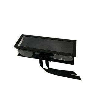 Valentijnsdag Pvc Raam Ik Hou Van Je Rechthoekige Bloembak Eeuwige Zeepverpakking Met Folie Voor Snacken En Hand Geschenkdoos - Product Image 5