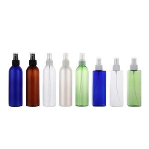 <b>Empty</b> Fine Mist PET 150ml/200ml/250ml/500ml Amber White Screen Printed Pump Sprayer <b>Plastic</b> Spray <b>Bottle</b> for Cosmetic Packaging - Product Image 1