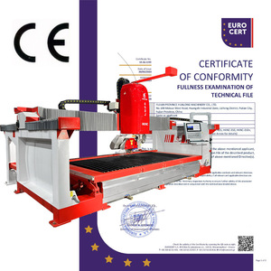 <span class=keywords><strong>Machine</strong></span> de découpe de pierre à jet d'eau CNC à 5 axes, pont de coupe automatique pour comptoir en marbre et quartz, Hualong Machinery - Product Image 2
