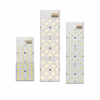 Módulo de Fuente de Luz LED PCBA al por Mayor, Tamaño/Potencia/Diseño Personalizado, Placa PCB de Aluminio con LED SMD para Lámpara de Calle y Proyector LED