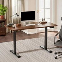 Bureau intelligent autonome à double moteur spécialisé, ergonomique, durable, pour un bureau à domicile moderne, confortable, bureau debout avec élévation pour ordinateur