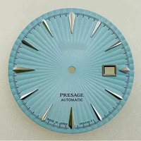 Nouveau cadran de montre en laiton S de 35 mm de diamètre, couleur cocktail, sans luminescence, léger, modèle NH3512 pour mouvement mécanique NH35