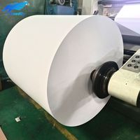 Papier offset non couché sans bois sur mesure, format papier personnalisé, 70 g/m², 80 g/m², 120 mm x 300 m, rouleau de papier simili, impression sur papier sans bois