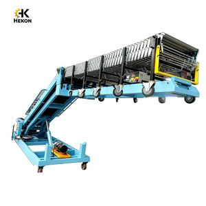 HEKON Uzatılabilir Bantlı Konveyör Yükleyici Kamyon Boşaltma Lojistik Malzeme Taşıma Üretim Hattı Araç Yükleme Konveyörü - Product Image 3