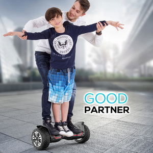 Para Gyroor Warrior, Hoverboard Todoterreno de 8.5 Pulgadas con Altavoces Bluetooth y Luces LED, Scooter Autoequilibrado - Product Image 6