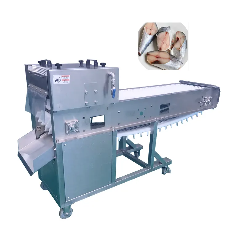 औद्योगिक मछली फिल्लेटिंग मशीन मछली फिल्लेट कटिंग मशीन कटर स्वचालित