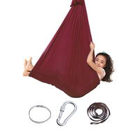 Chaise suspendue moderne pour la thérapie sensorielle, pour enfants atteints d'autisme et de troubles du traitement sensoriel, 280x150cm, 100% nylon, chambre à coucher, salon