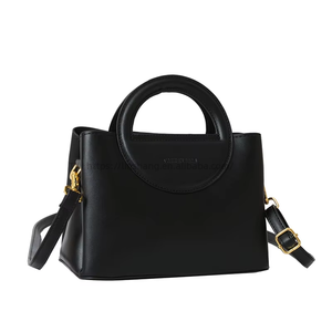 Retro Soft PU Leather Women's Large Capacity <b>Shoulder</b> Messenger Bag Single <b>Strap</b> Fashionable Zipper Cute Portable Tanjing - Product Image 2