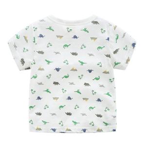 Ropa al por Mayor para Niños, Camiseta de Algodón de Manga Corta Estampada, de Proveedor Chino - Product Image 4