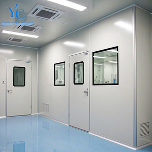 Salles blanches d'installations GMP pour l'industrie Système de salle blanche Salle blanche Sol en PVC Services clés en main Système modulaire Salles de culture intérieures - Product Image 6