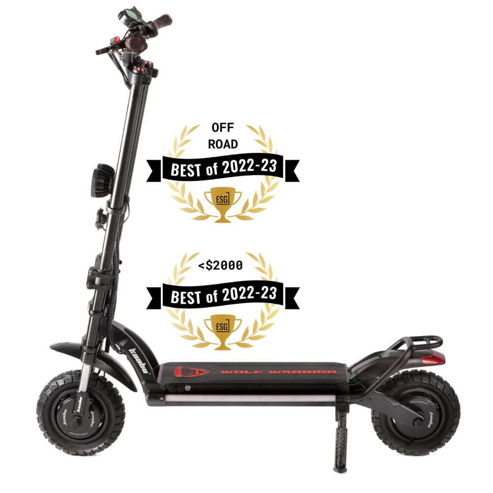 2023 US stock электрический скутер Kaabo 60V Wolf Warrior X Pro + 1100W * 2 двухмоторный скутер